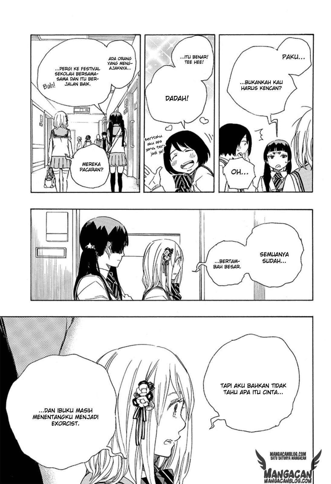 Ao no Exorcist — Chapter 82, halaman 11