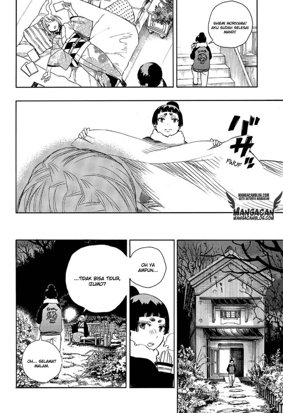 Ao no Exorcist — Chapter 82, halaman 22