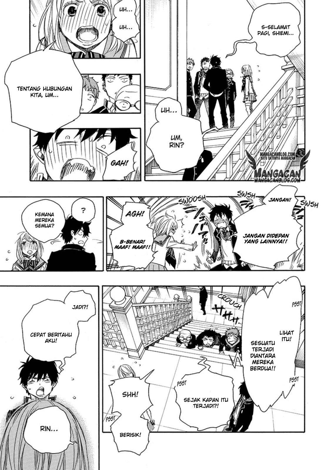 Ao no Exorcist — Chapter 82, halaman 31