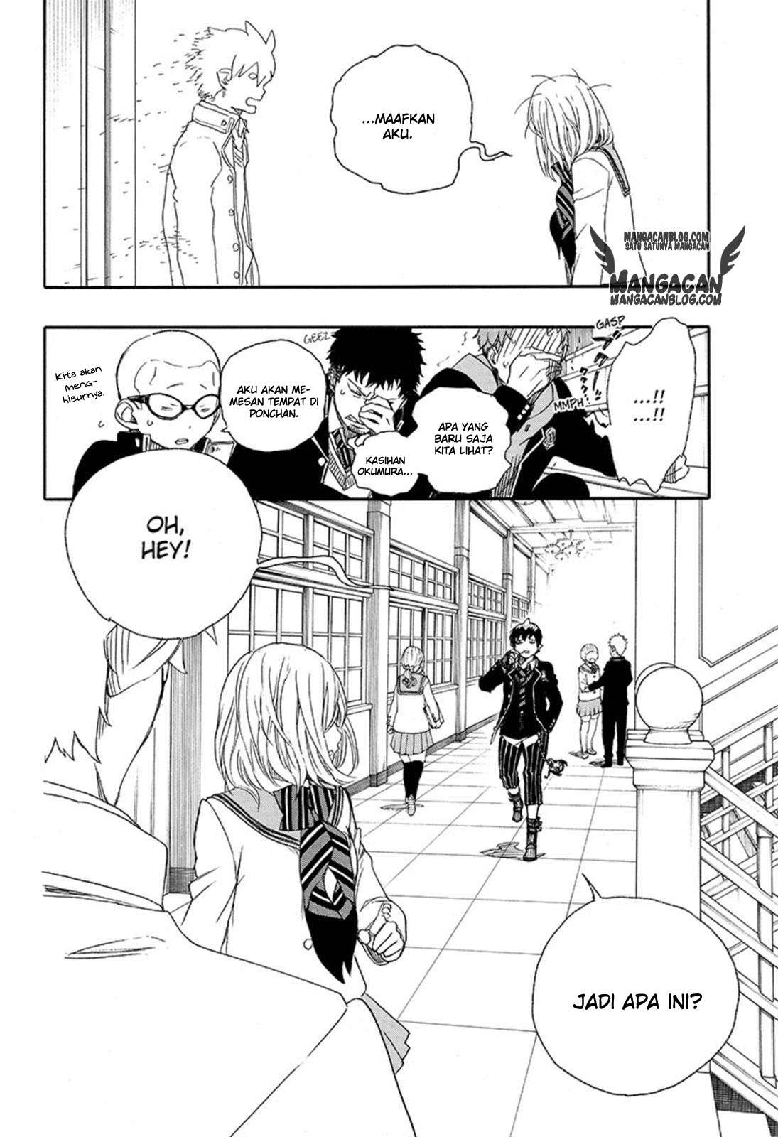 Ao no Exorcist — Chapter 82, halaman 34