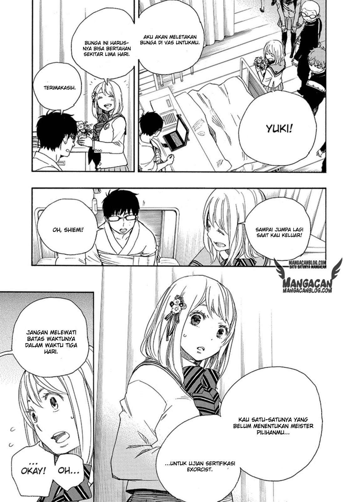 Ao no Exorcist — Chapter 82, halaman 5