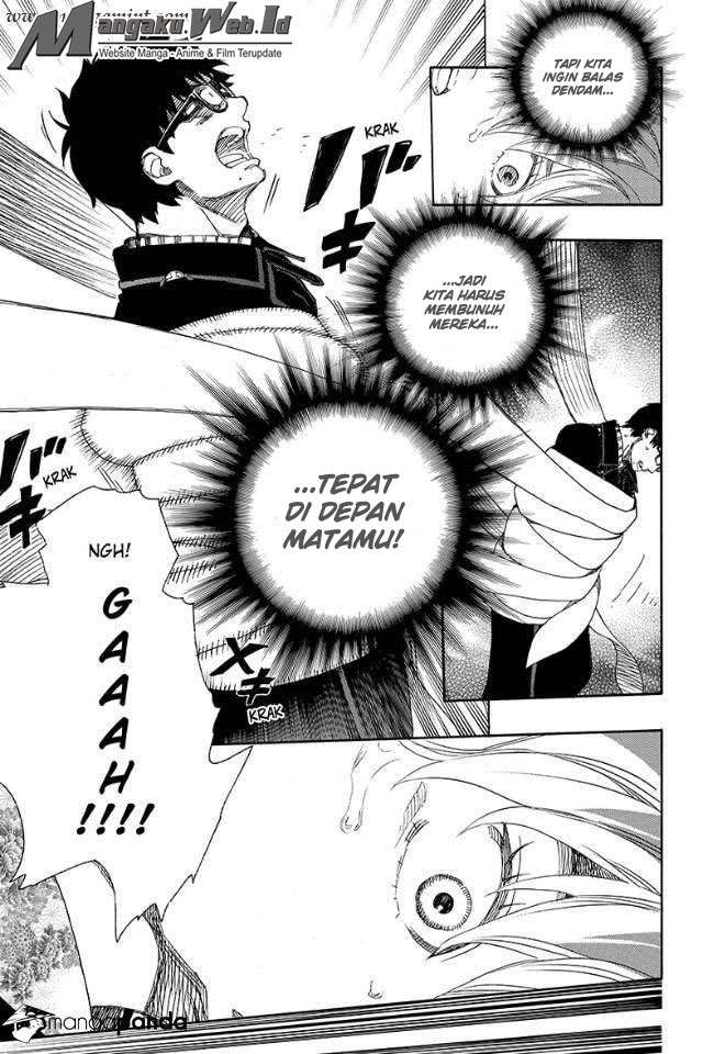 Ao no Exorcist — Chapter 79, halaman 21