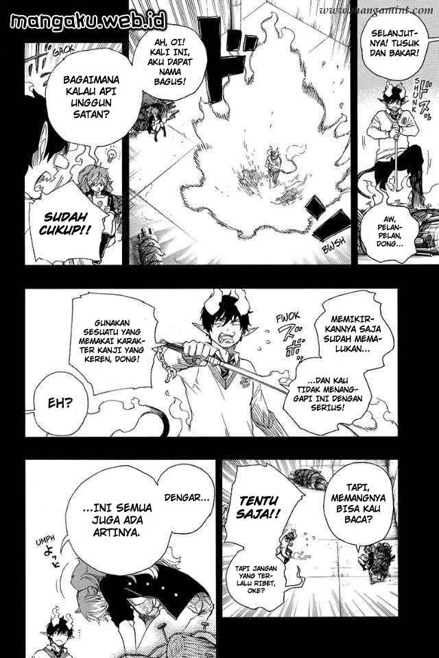 Ao no Exorcist — Chapter 79, halaman 8
