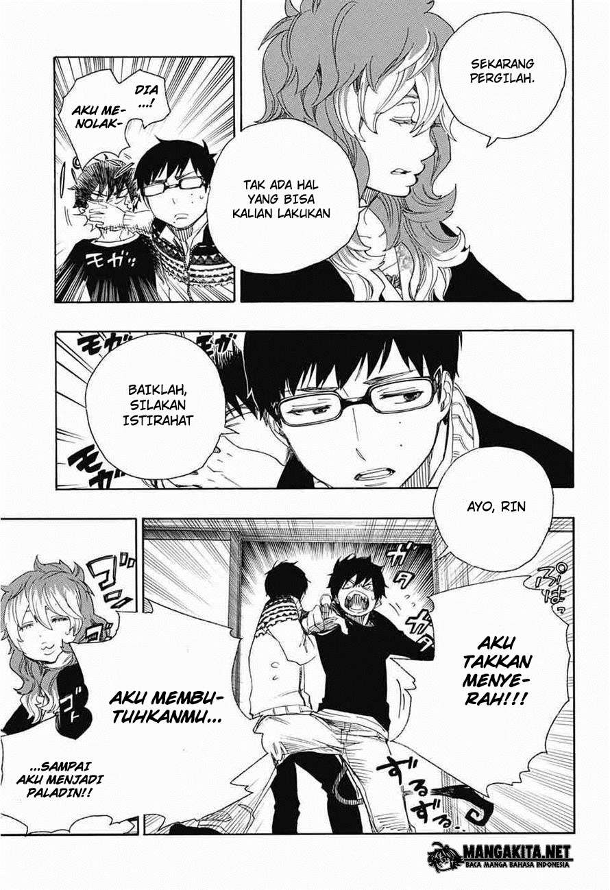 Ao no Exorcist — Chapter 76, halaman 18