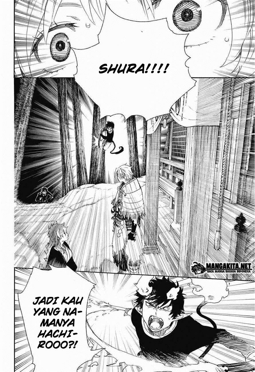 Ao no Exorcist — Chapter 76, halaman 33