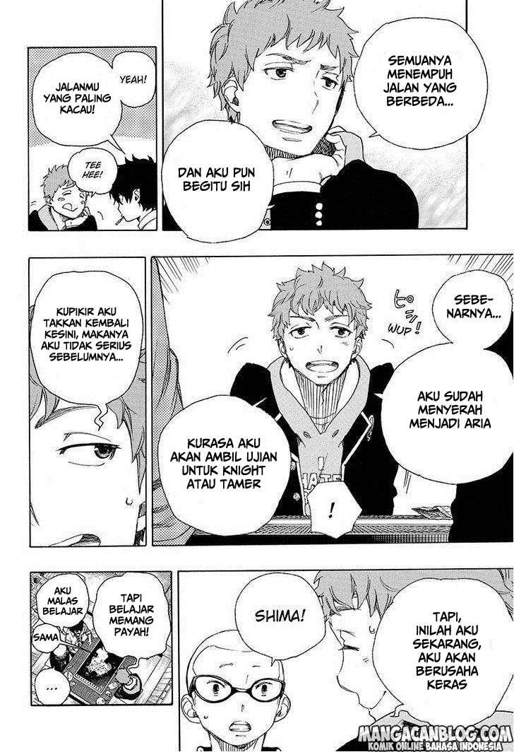 Ao no Exorcist — Chapter 72, halaman 7