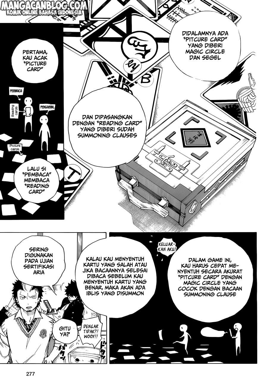 Ao no Exorcist — Chapter 71, halaman 18