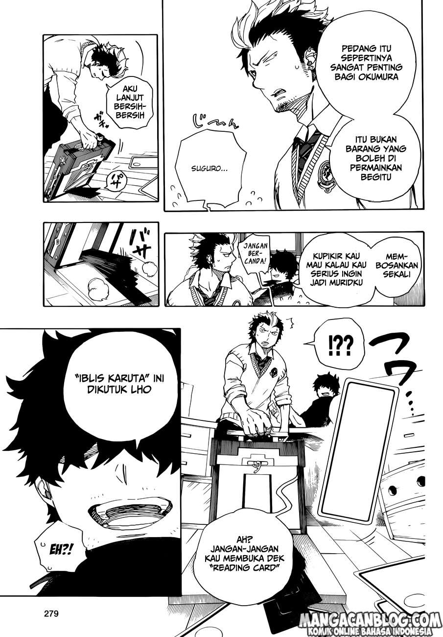 Ao no Exorcist — Chapter 71, halaman 20
