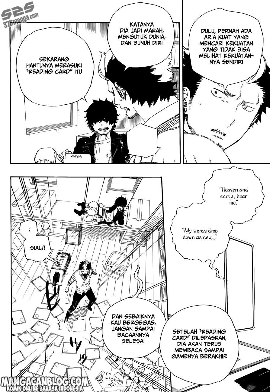 Ao no Exorcist — Chapter 71, halaman 21