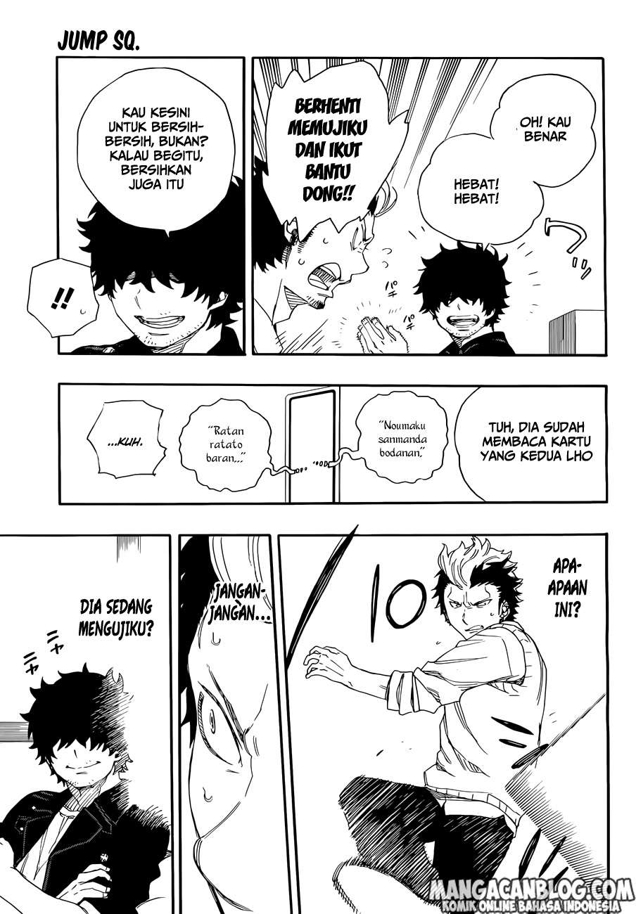 Ao no Exorcist — Chapter 71, halaman 22