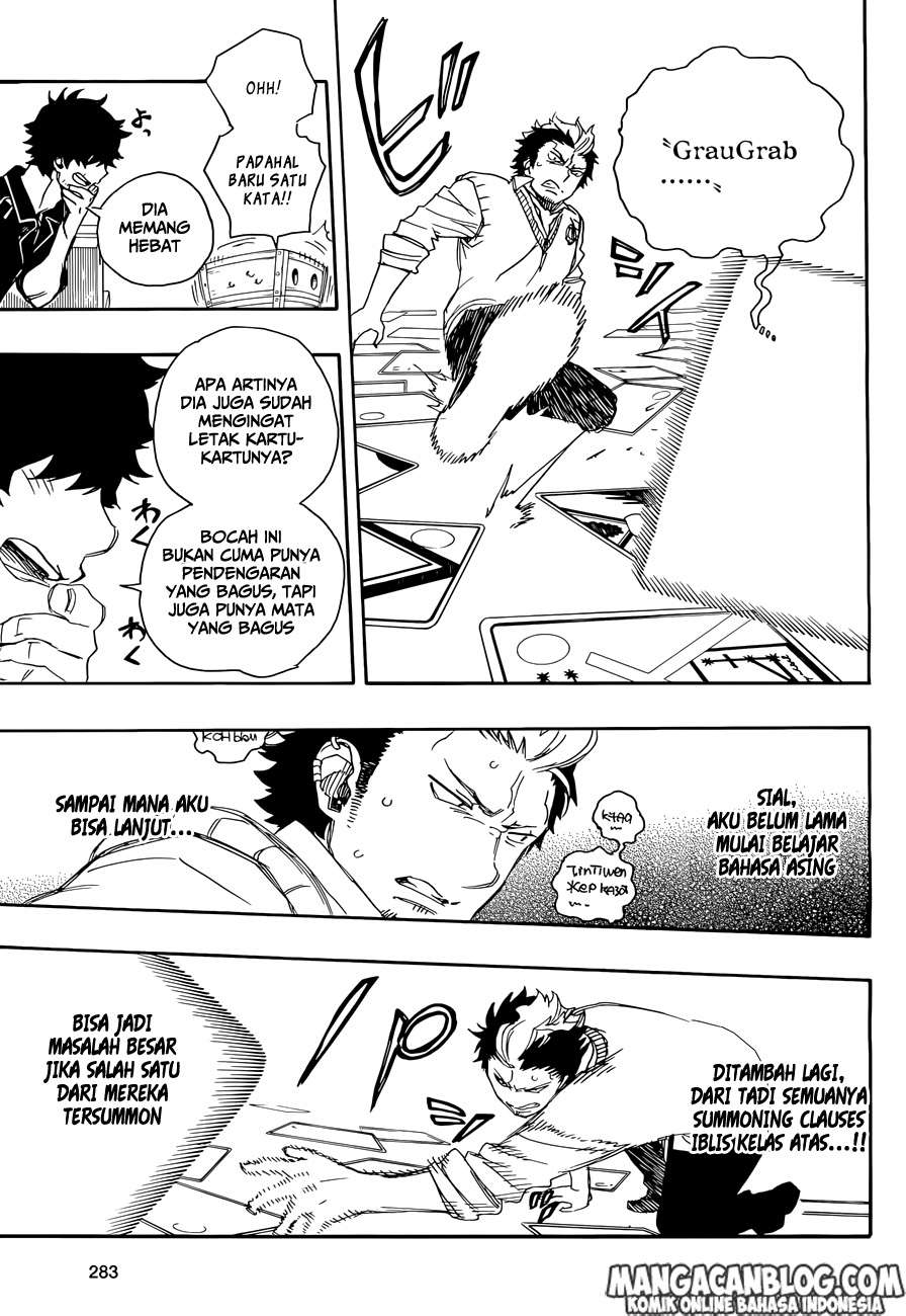 Ao no Exorcist — Chapter 71, halaman 24