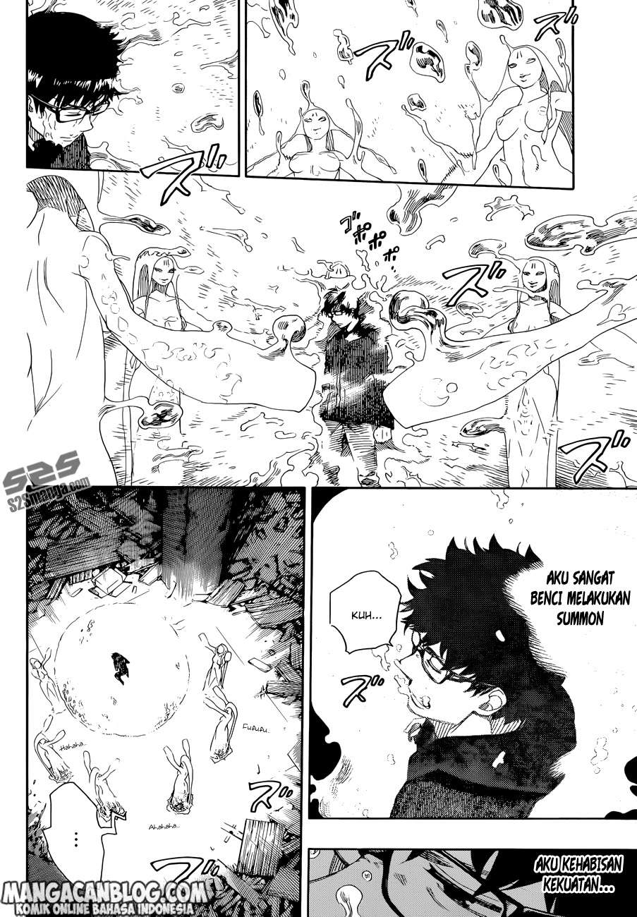 Ao no Exorcist — Chapter 71, halaman 3