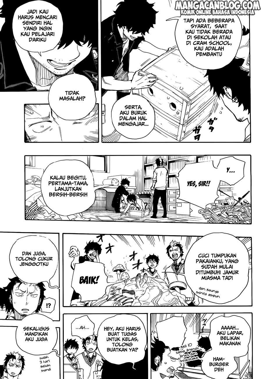 Ao no Exorcist — Chapter 71, halaman 32