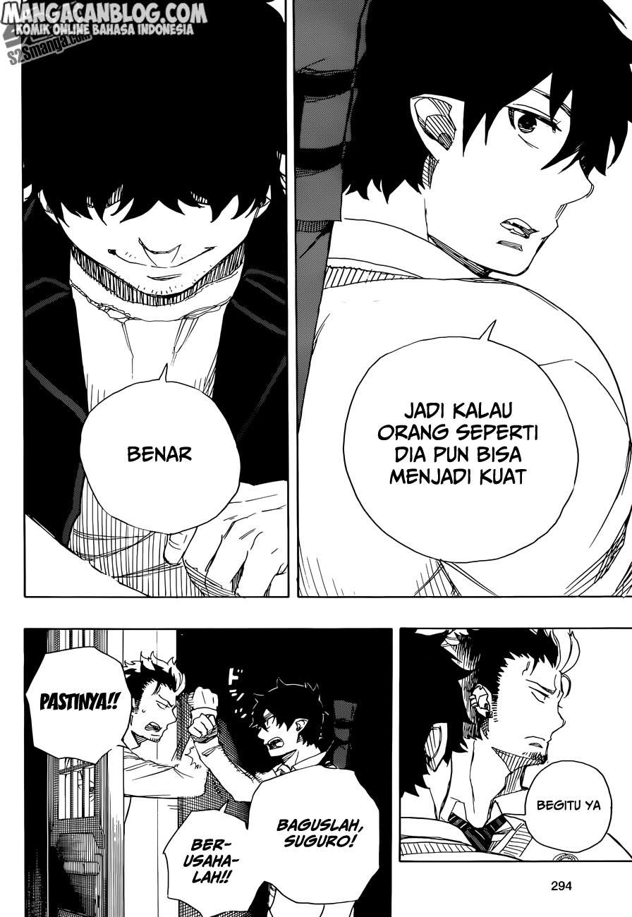 Ao no Exorcist — Chapter 71, halaman 35