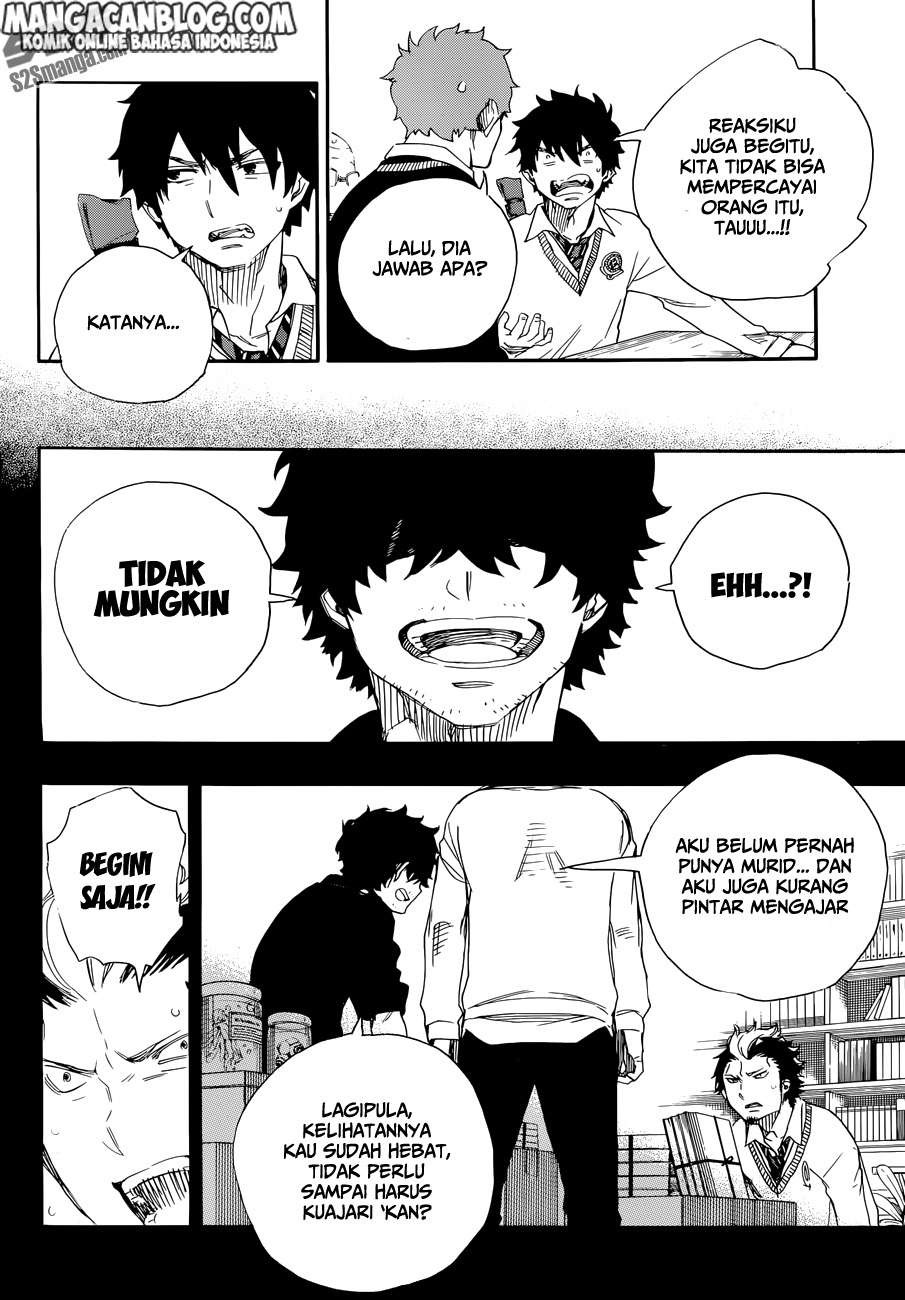Ao no Exorcist — Chapter 71, halaman 9