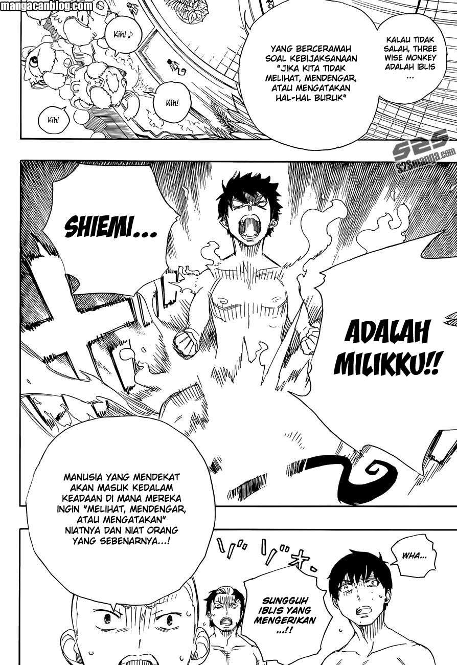 Ao no Exorcist — Chapter 68, halaman 28