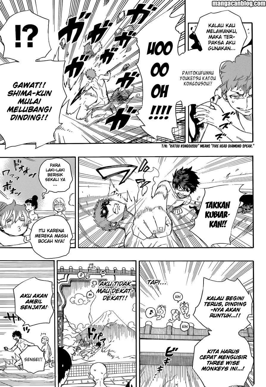 Ao no Exorcist — Chapter 68, halaman 29