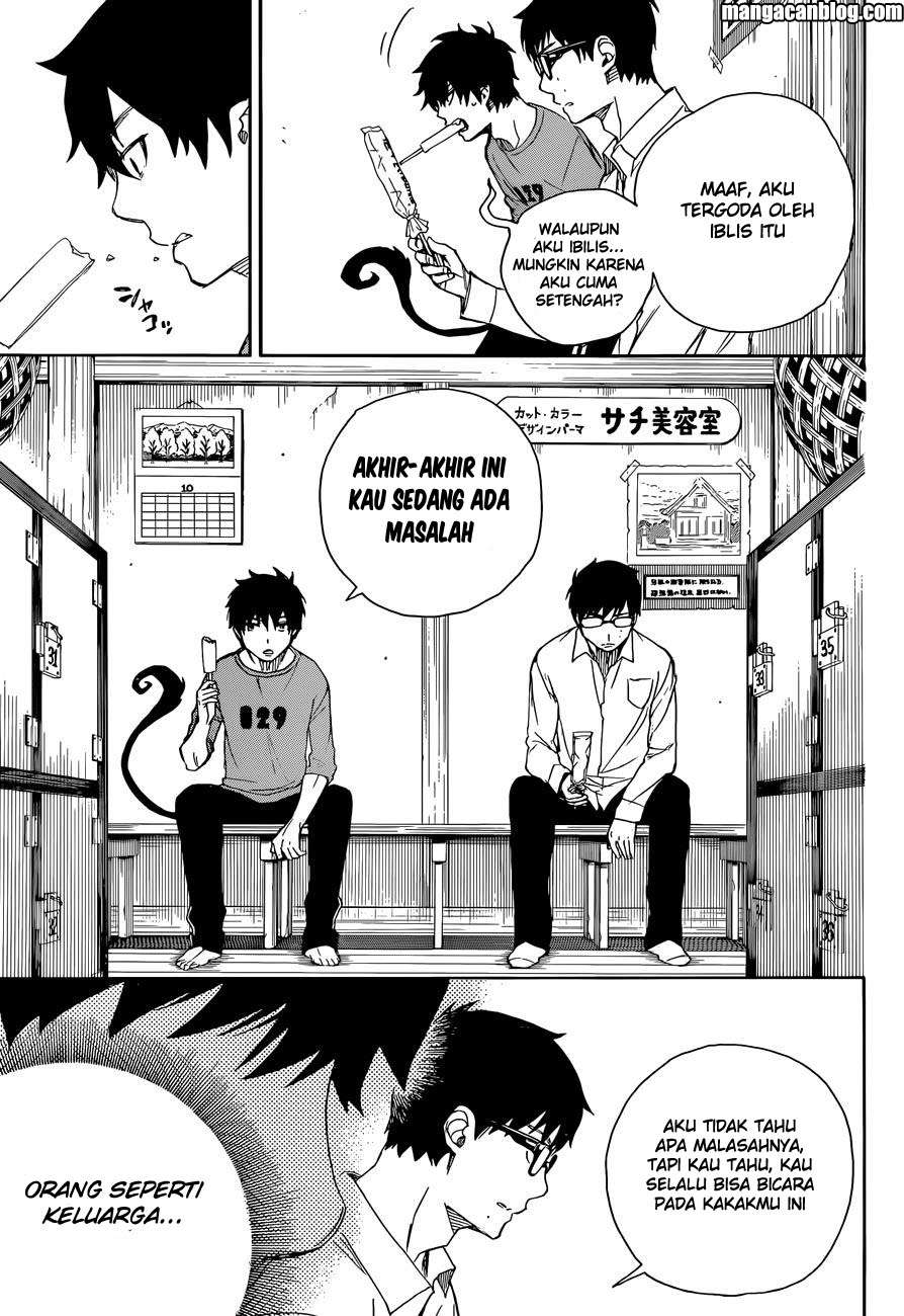 Ao no Exorcist — Chapter 68, halaman 35