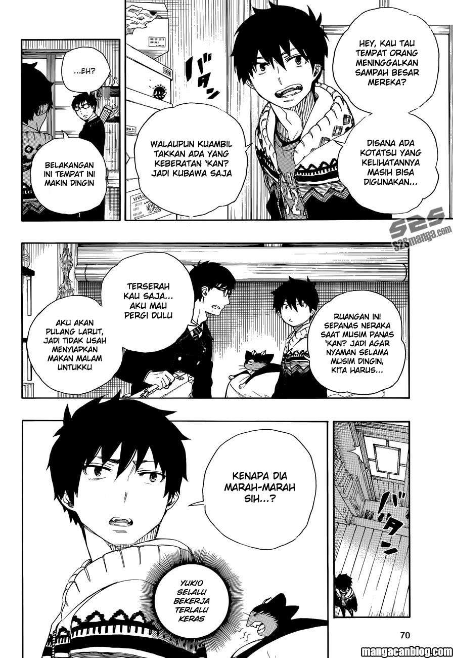 Ao no Exorcist — Chapter 68, halaman 4