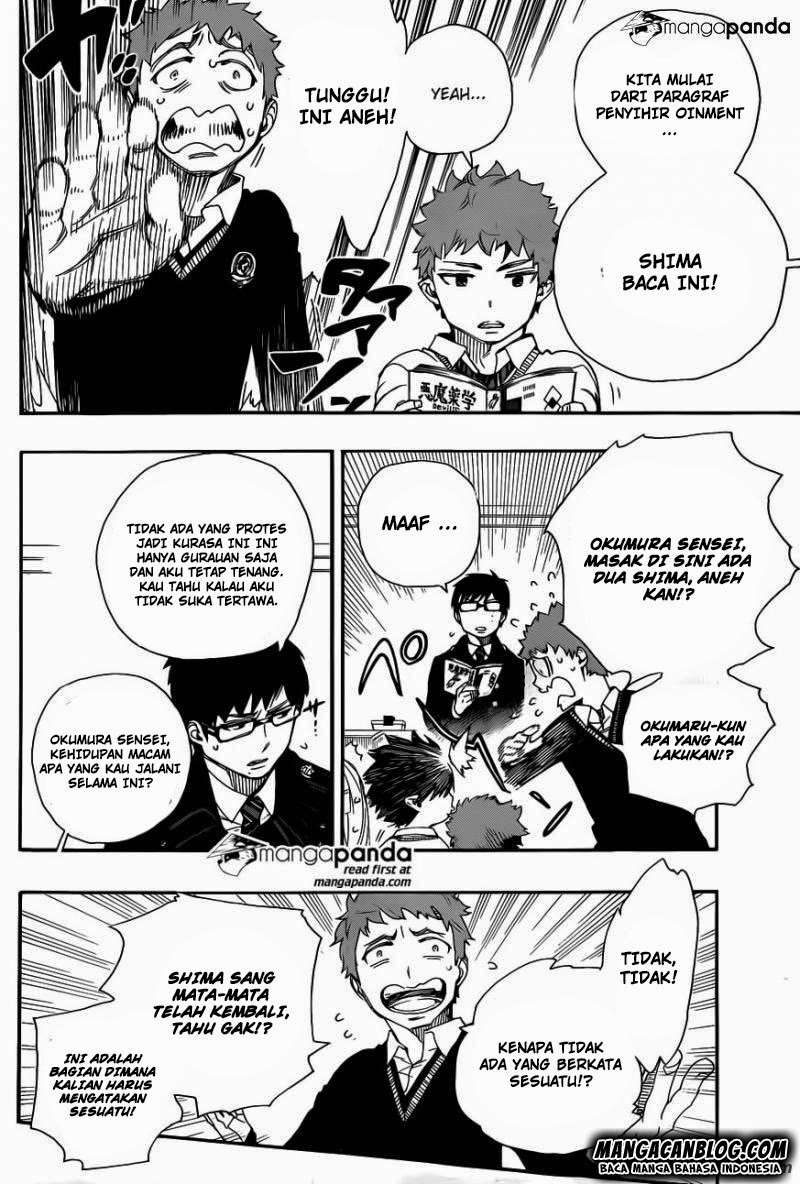 Ao no Exorcist — Chapter 65, halaman 22