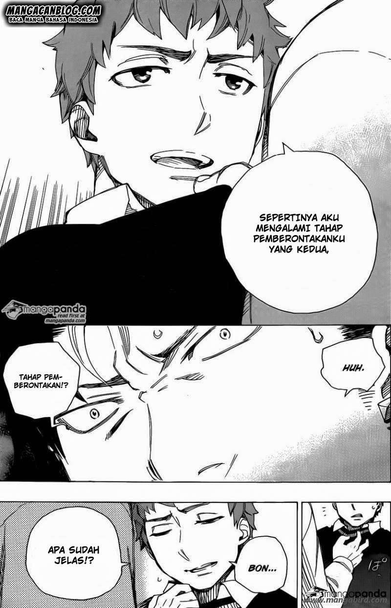 Ao no Exorcist — Chapter 65, halaman 27
