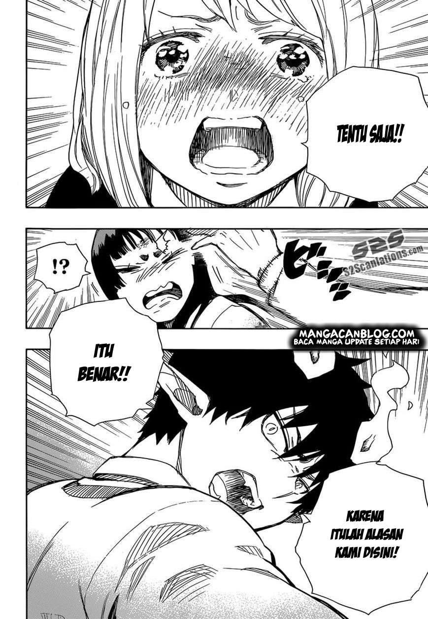 Ao no Exorcist — Chapter 62, halaman 21
