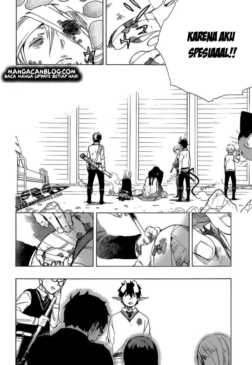 Ao no Exorcist — Chapter 62, halaman 3