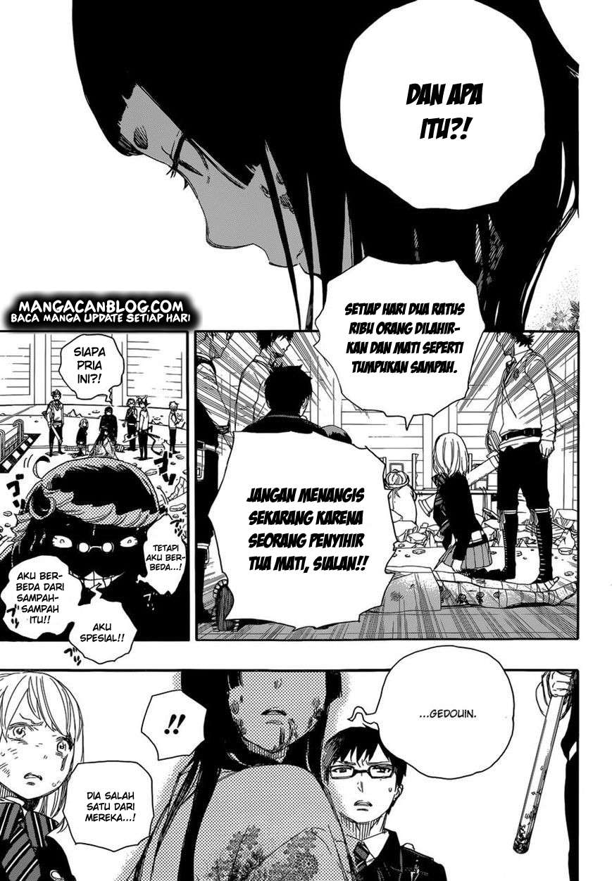 Ao no Exorcist — Chapter 62, halaman 6