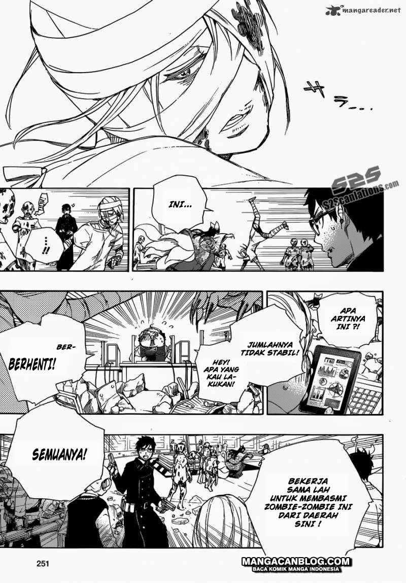 Ao no Exorcist — Chapter 61, halaman 21