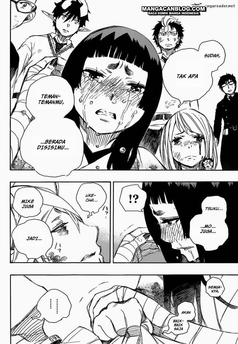 Ao no Exorcist — Chapter 61, halaman 33