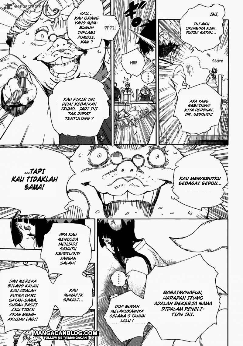 Ao no Exorcist — Chapter 61, halaman 6