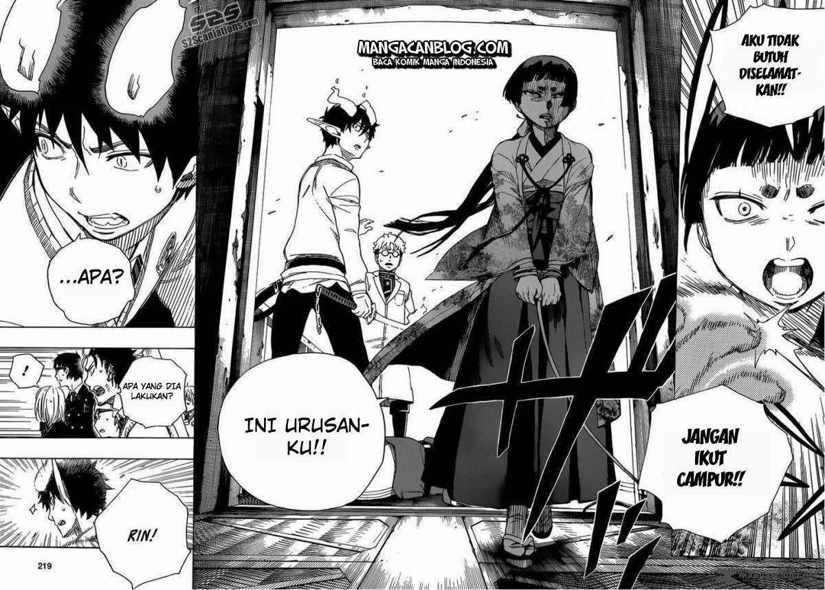 Ao no Exorcist — Chapter 59, halaman 26