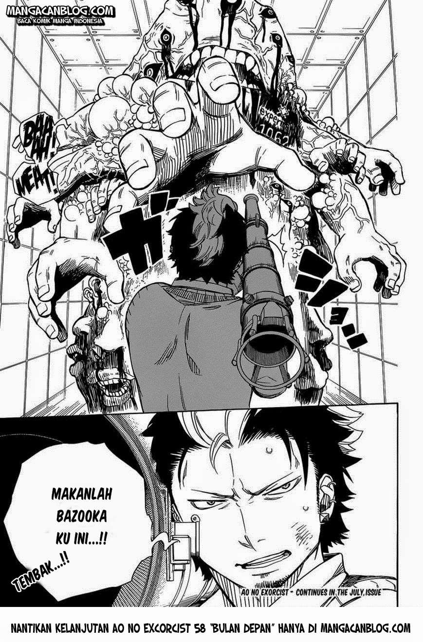 Ao no Exorcist — Chapter 57, halaman 32