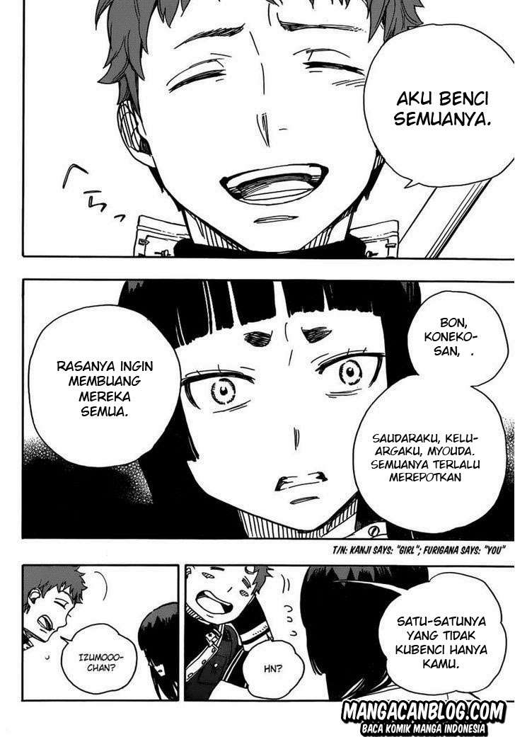 Ao no Exorcist — Chapter 51, halaman 27
