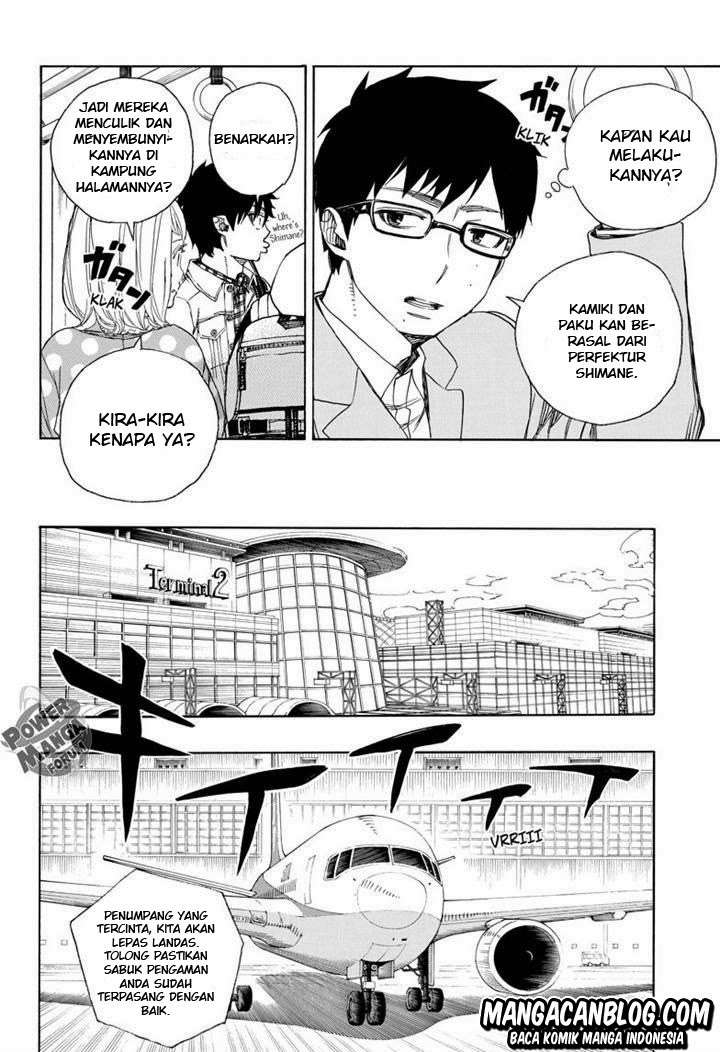 Ao no Exorcist — Chapter 50, halaman 10