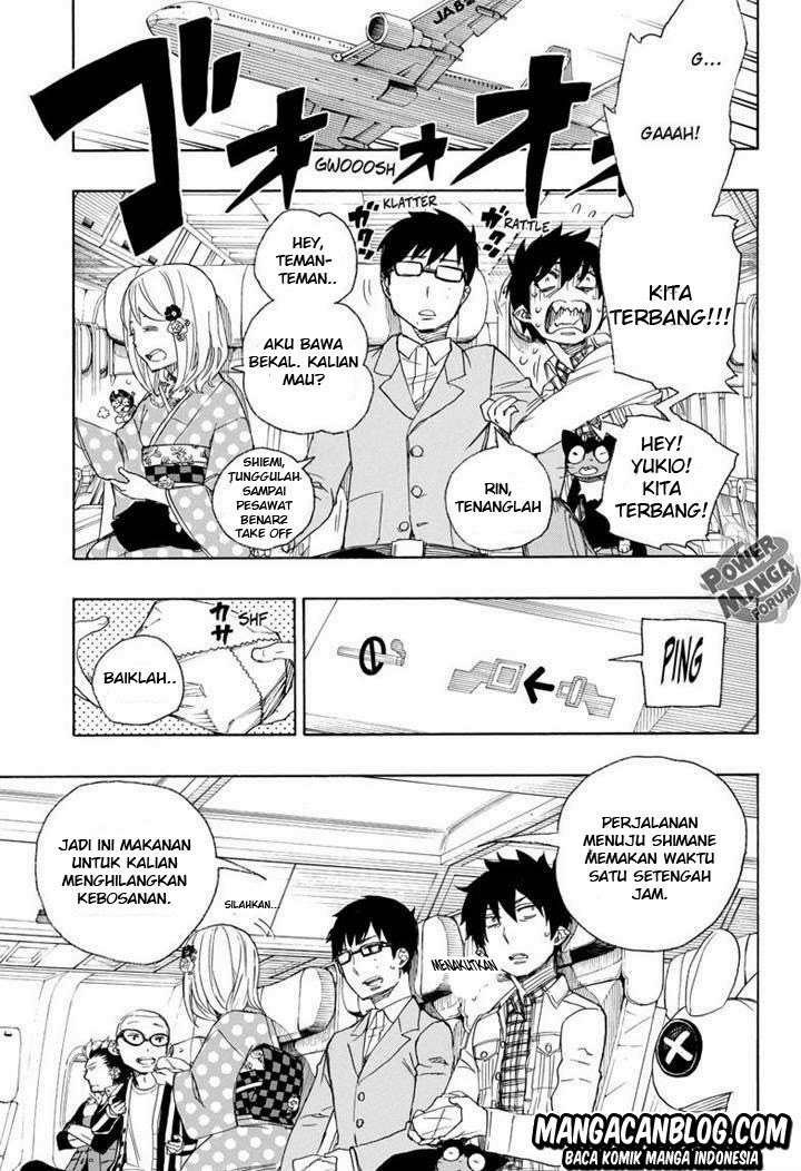 Ao no Exorcist — Chapter 50, halaman 11