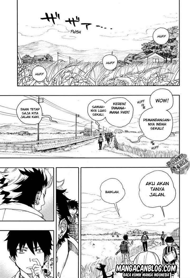 Ao no Exorcist — Chapter 50, halaman 19