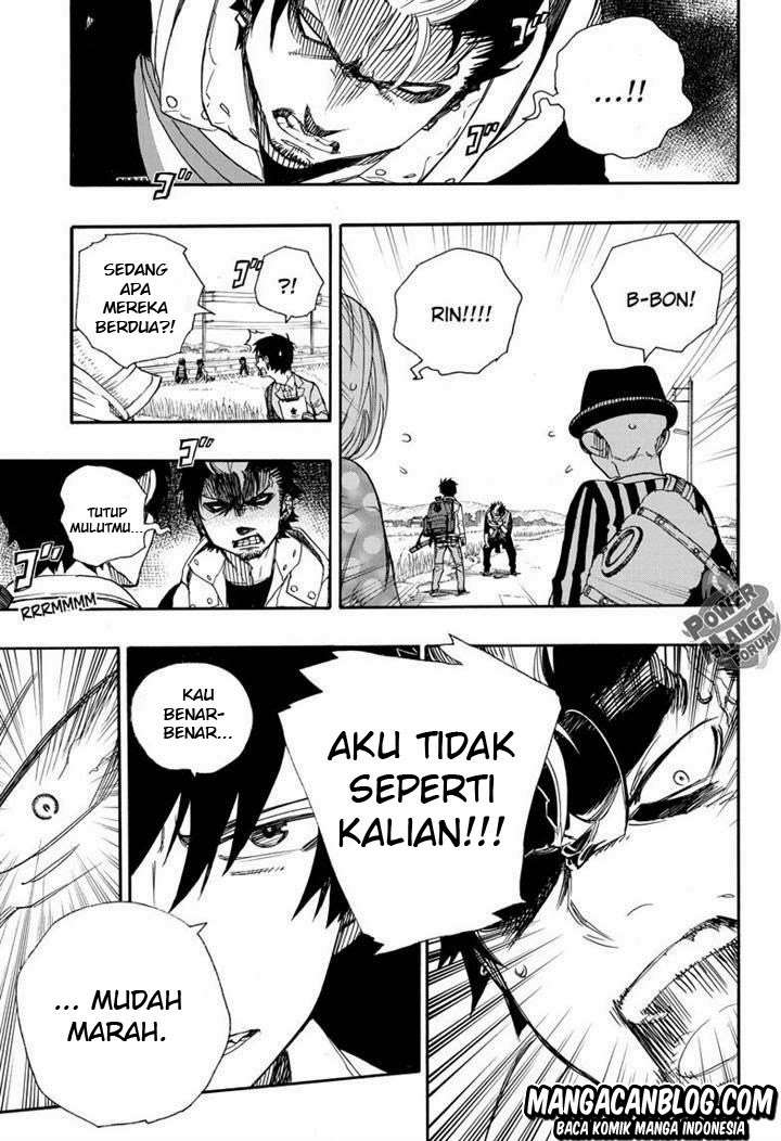 Ao no Exorcist — Chapter 50, halaman 21