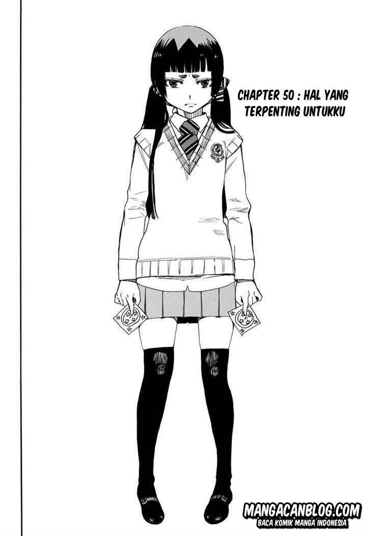 Ao no Exorcist — Chapter 50, halaman 4