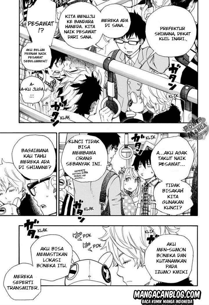 Ao no Exorcist — Chapter 50, halaman 9