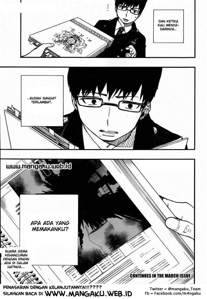 Ao no Exorcist — Chapter 42, halaman 20