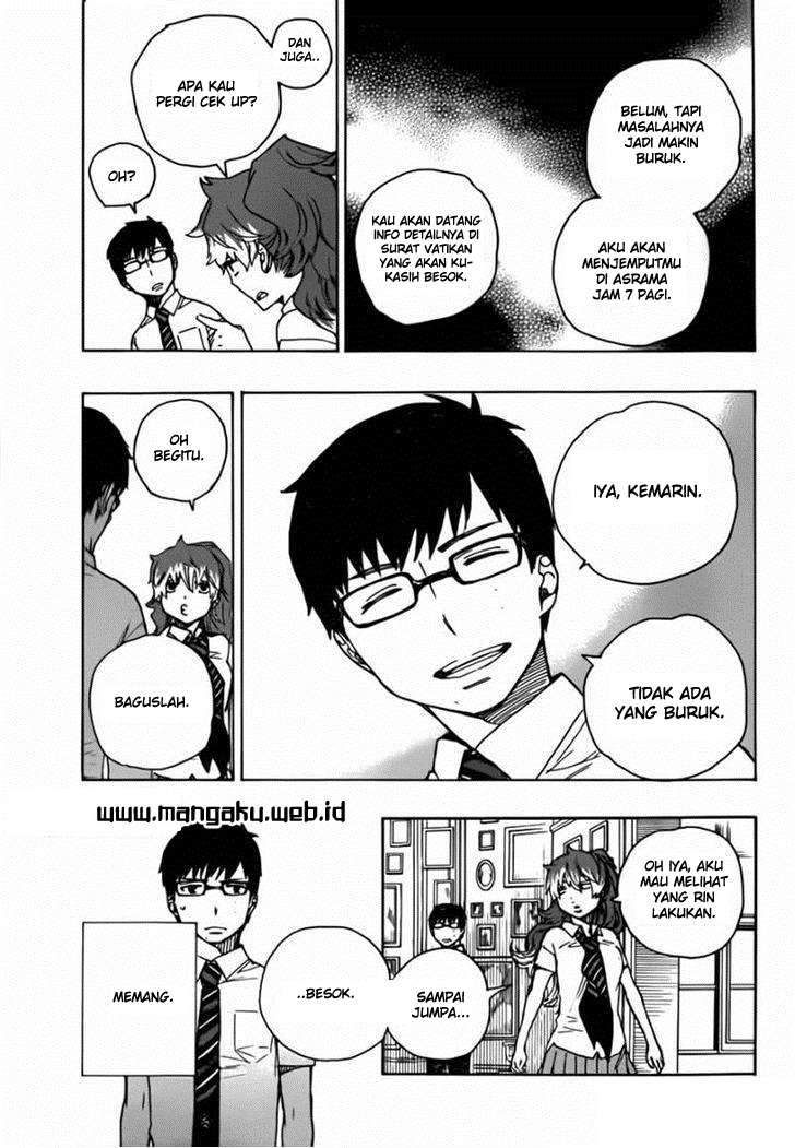 Ao no Exorcist — Chapter 42, halaman 8
