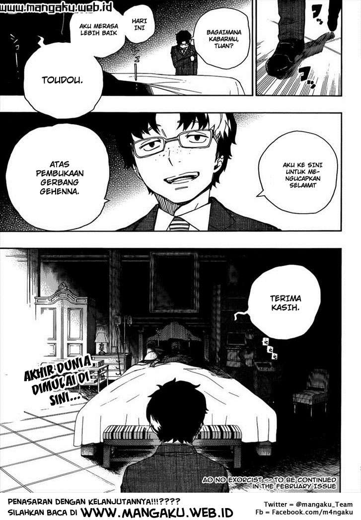 Ao no Exorcist — Chapter 41, halaman 35