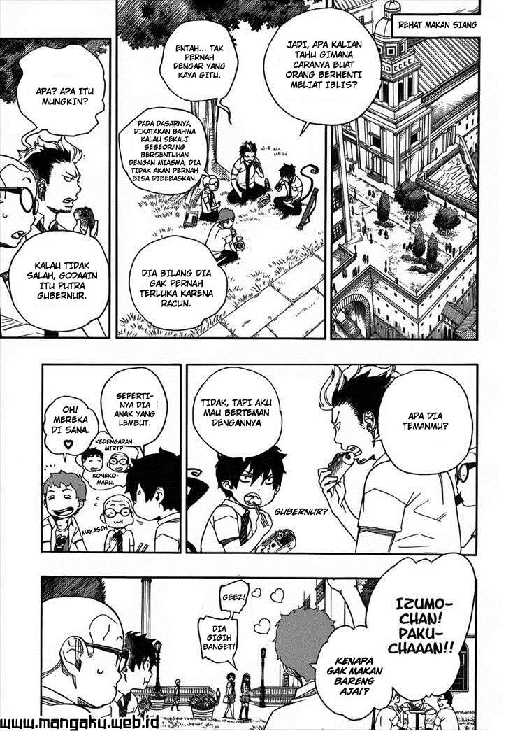 Ao no Exorcist — Chapter 39, halaman 9