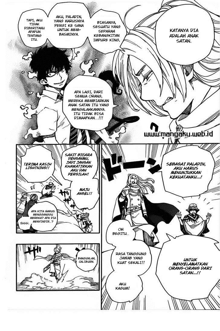 Ao no Exorcist — Chapter 38, halaman 17
