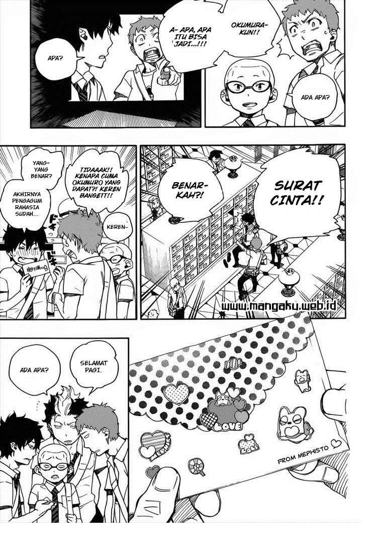 Ao no Exorcist — Chapter 38, halaman 34
