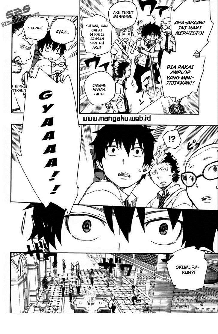 Ao no Exorcist — Chapter 38, halaman 35