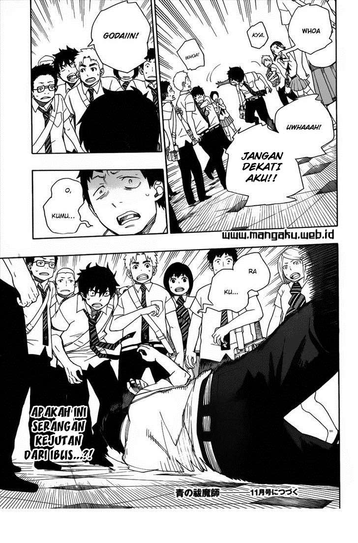 Ao no Exorcist — Chapter 38, halaman 36