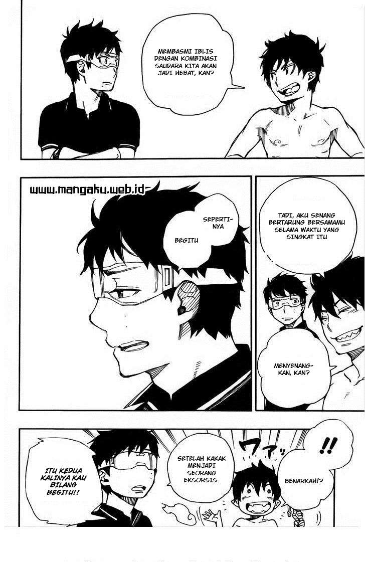 Ao no Exorcist — Chapter 37, halaman 32