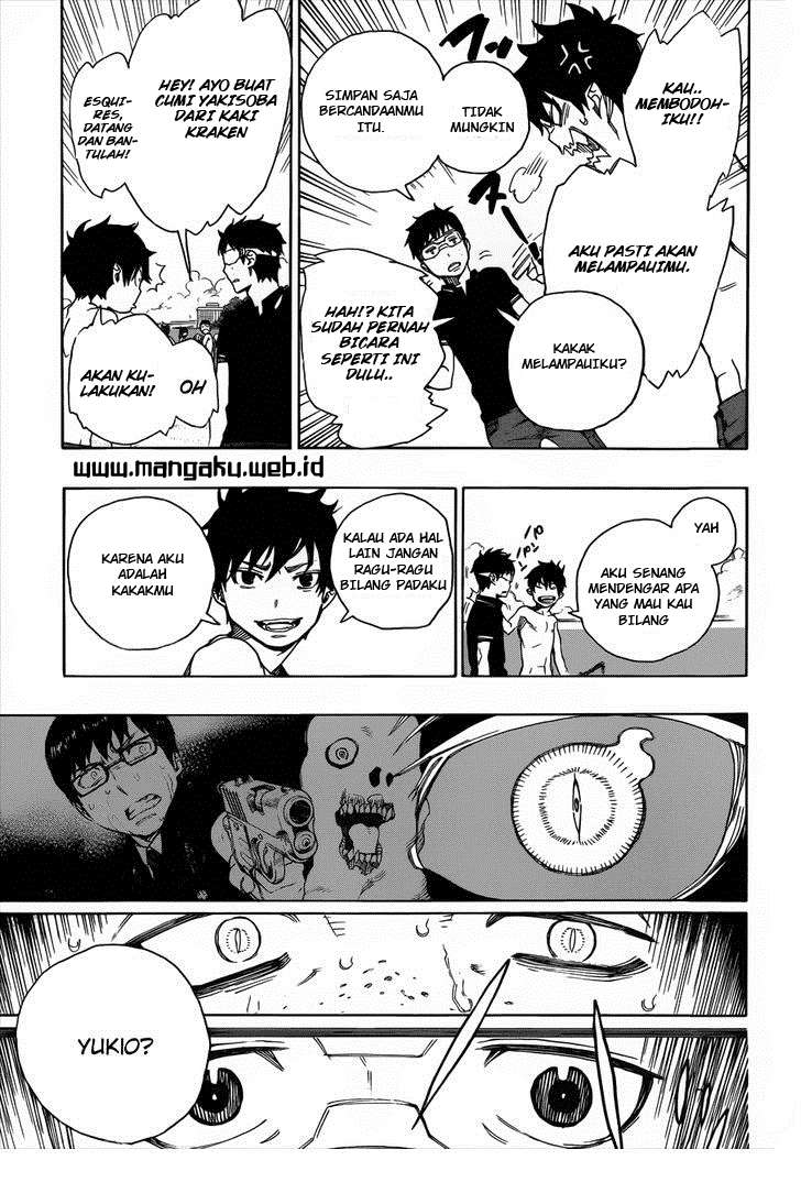 Ao no Exorcist — Chapter 37, halaman 33